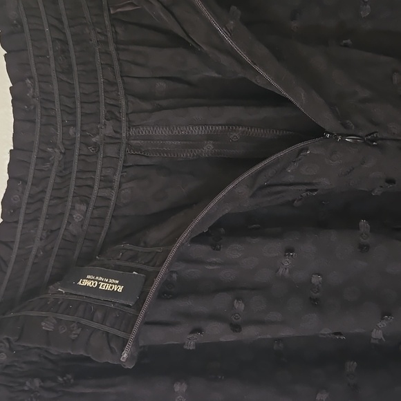 Rachel Comey | Black Swiss Dot Straight Leg Pants Size 8 - Picture 4 of 9